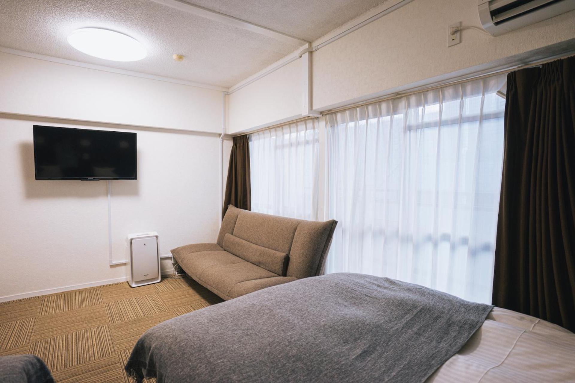 Hotel Akasaka Heights Фукуока Номер фото