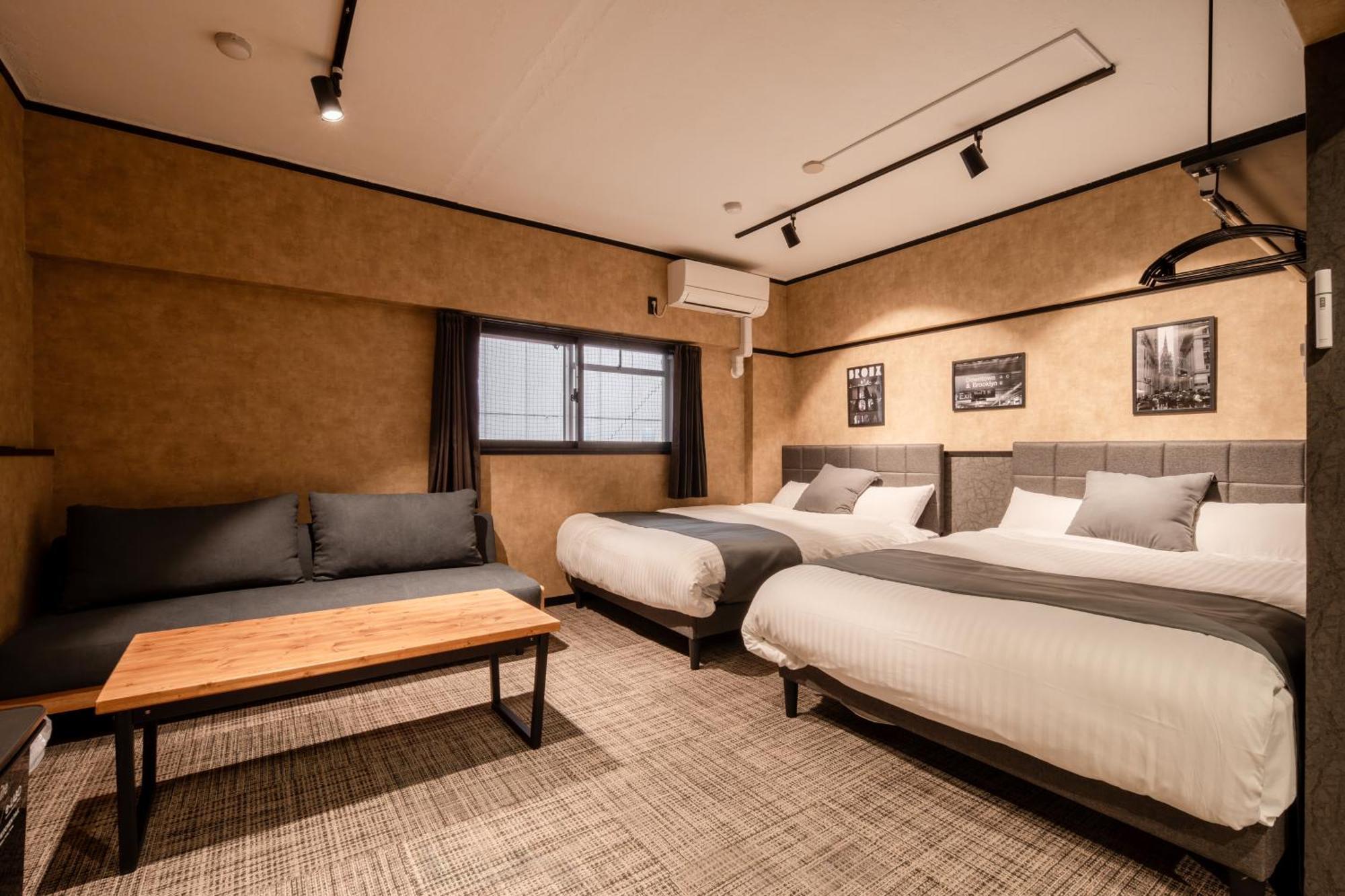 Hotel Akasaka Heights Фукуока Номер фото